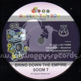 Reggae Toy Box Records-7"-Bring Down The Empire / Soom T