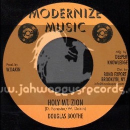 Modernize Music-7"-Holy Mt. Zion / Douglas Boothe