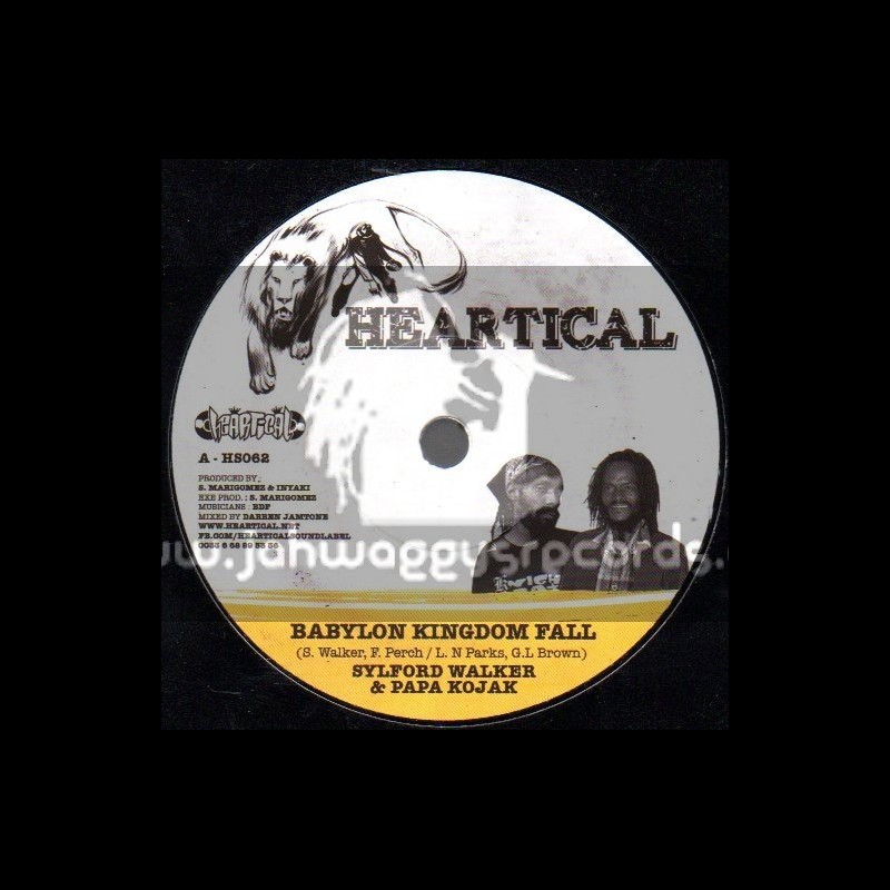 Heartical-7"-Babylon Kingdom Fall/Sylford Walker & Papa Kojak + A So Jah Say / Nello B