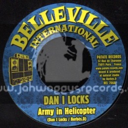 Belleville International-7"-Army In Helicopter / Dan I Locks