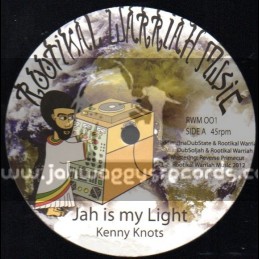 Rootikal Warriah Music-12"-Jah Is My Light / Kenny Knots + Messiah Dub / Rootikal Warriah Sound