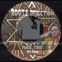 Roots Injection-7"-Its Time / Ras Teo