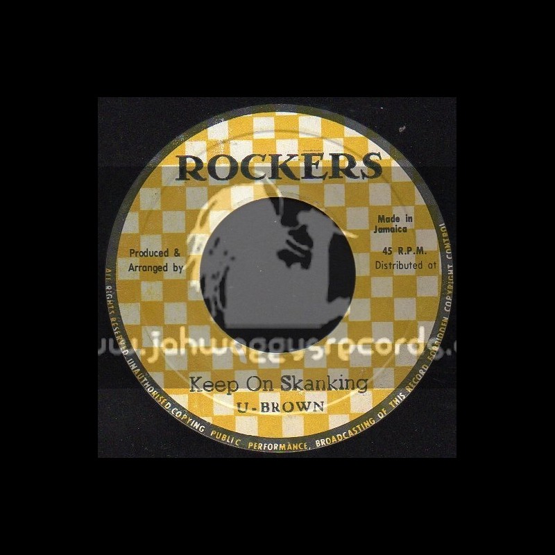 Rockers-7"-Keep On Skanking / U Brown