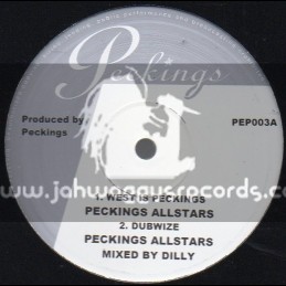 Peckings-10"-West Is Peckings + Memories Of Kenyatta / Peckings Allstars