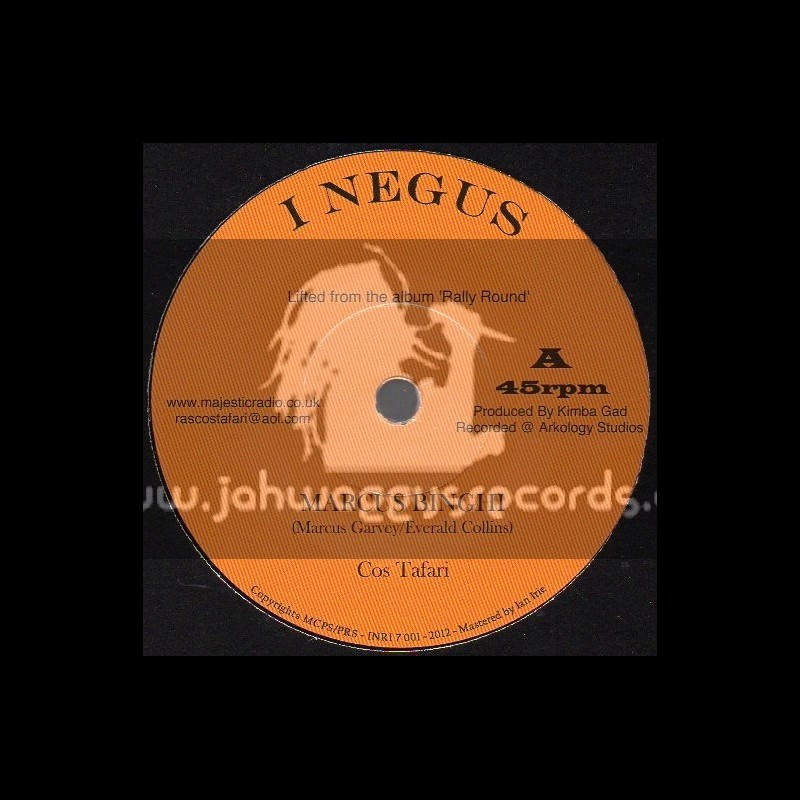 I Negus Records-7"-Marcus Binghi / Cos Tafari