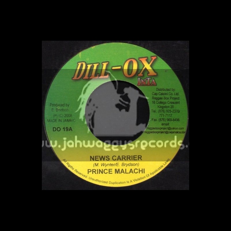 Dill-Ox Inta-7"-News Carrier / Prince Malachi