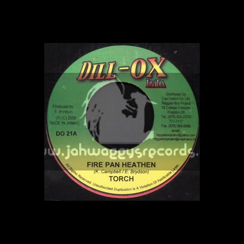 Dill-Ox Inta-7"-Fire Pan Heathen / Torch