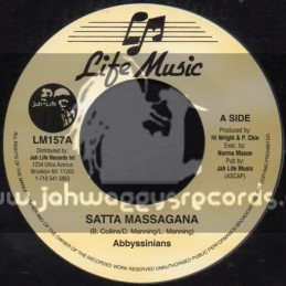Life Music-7"-Satta Massagana / Abbyssinians