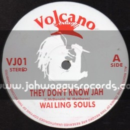 Volcano-12"-They Dont Know Jah + A Day Will Come / Wailing Souls