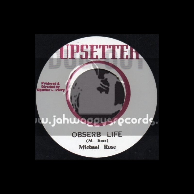 Upsetter-7"-Obserb Life / Michael Rose