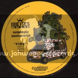 Irie Ites Music-7"-Fire + The Shield / Overproof Sound System 