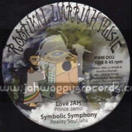 Rootikal Warriah Music-12"-Love Jah / Prince Jamo + Symbolic Symphony / Reality Souljahs (Kibir La Amlak)
