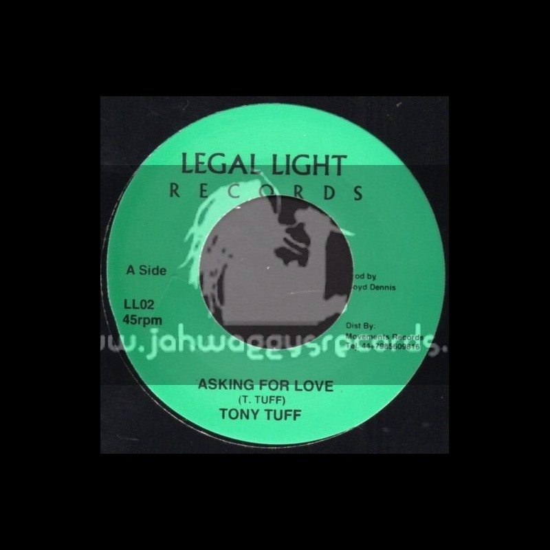Legal Light Records-7"-Asking For Love / Tony Tuff