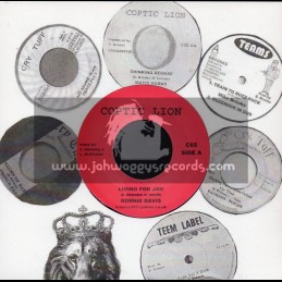 Coptic Lion-7"-Living For Jah / Ronnie Davis
