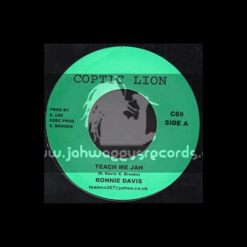 Coptic Lion-7"-Teach Me Jah / Ronnie Davis