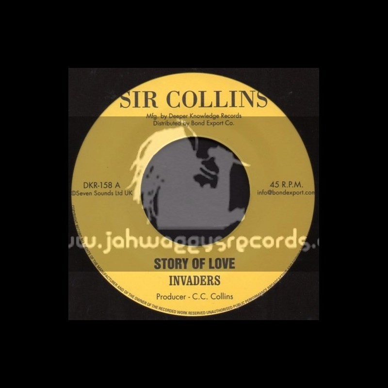 Sir Collins-7"-Story Of Love + Holy Mountain / Invaders