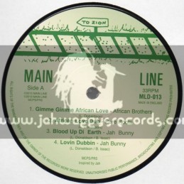 Main Line-Lp-Gimmie African Love / Jah Bunny