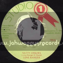 Studio 1-7"-Natty Chalwa / Lone Ranger