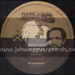 Manila Jeepney-10"-His Majesty Is Coming / The Meditations , Ranking Joe , Peter Hunningale(Russ D)