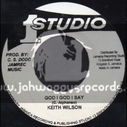 Studio 1-7"-God I Say / Keith Wilson + Breaking Up / Cecille Campbell & Jackie Estick