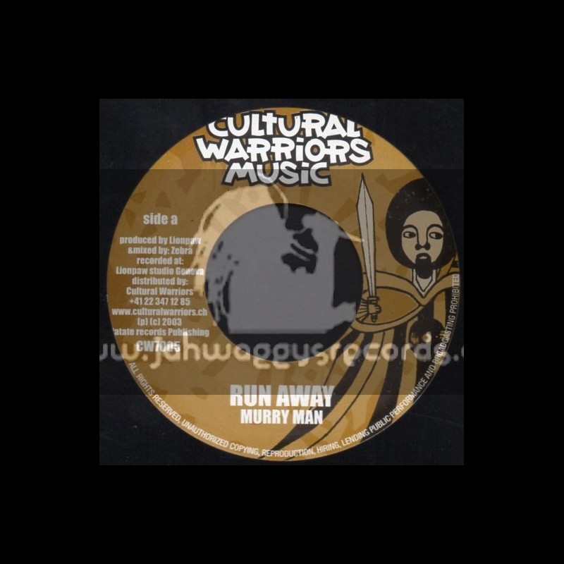 Cultural Warriors Music-7"-Run Away / Murry Man / Cant Conquer Me / Paul Elliot