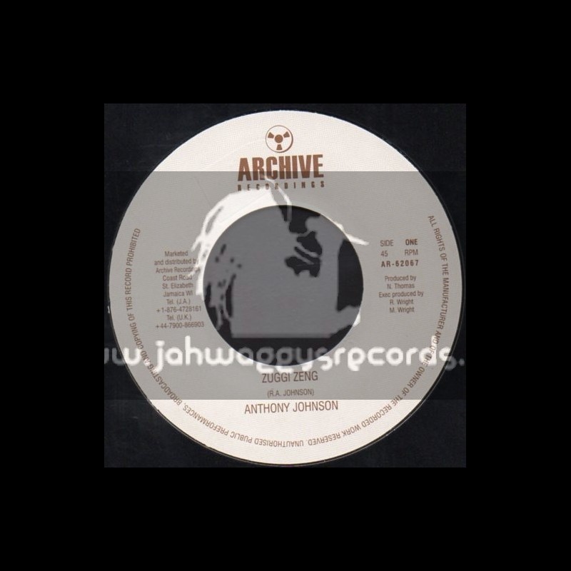Archive Recordings-7"-Zuggi Zeng / Anthony Johnson