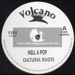 Volcano-12"-Hell A Pop / Cultural Roots + Follow Fashion / Sammy Dread Feat. Danny Dread