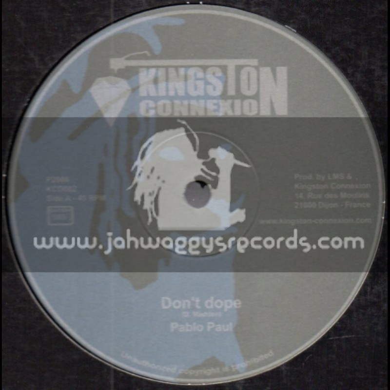 Kingston Connexion-12"-Dont Dope / Pablo Paul + Happy Home / Ras Henry