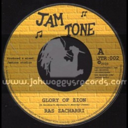Jam Tone-7"-Glory Of Zion / Ras Zacharri