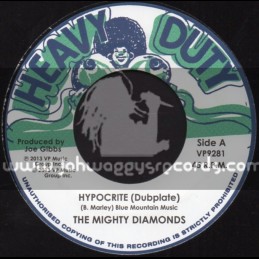 Heavy Duty-7"-Hypocrite / Mighty Diamonds (Dubplate)