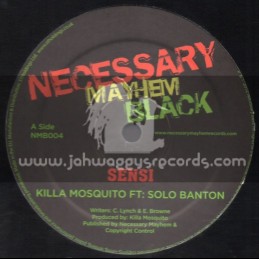 Necessary Mayhem Black-12-Sensi / Killa Mosquuito Feat.Solo Banton