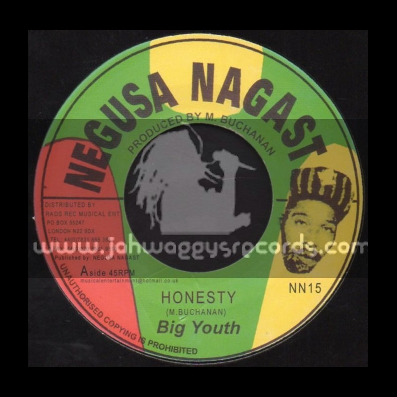 Negusa Nagast-7"-Honesty / Big Youth