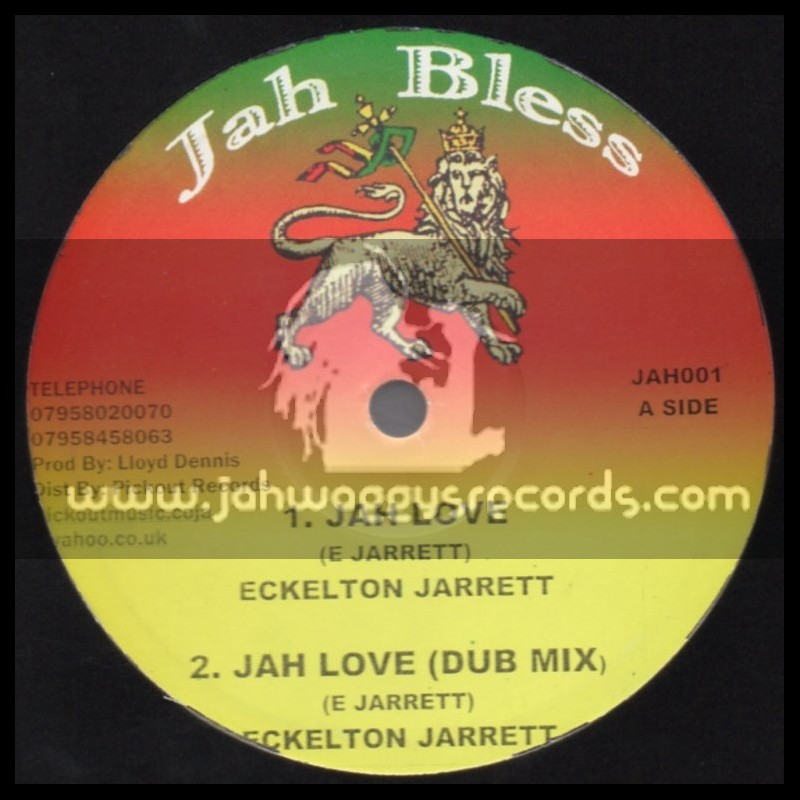 Jah Bless-10"-Jah Love / Eckelton Jarrett