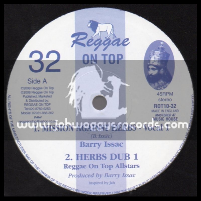 Reggae On Top-10"-Mission Against Herbs / Barry Issac