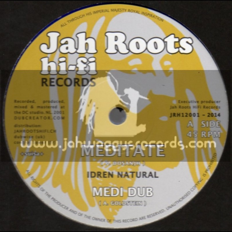 Jah Roots Hi Fi Records-12"-Meditate / Idren Natural (Dubcreator)