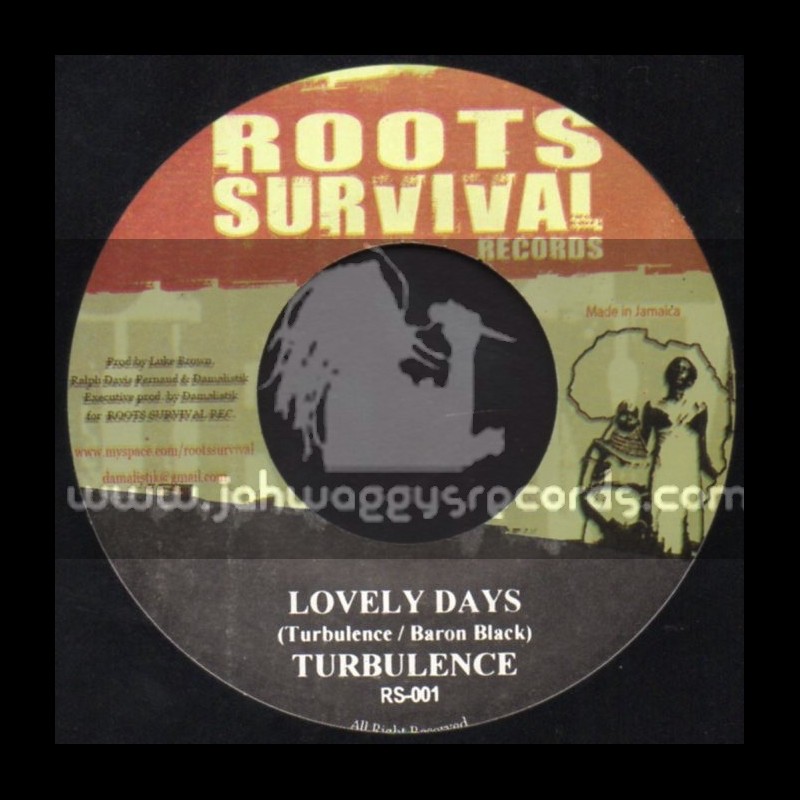 Roots Survival Records-7"-Lovely Days / Turbulence + Racines / Big Famili