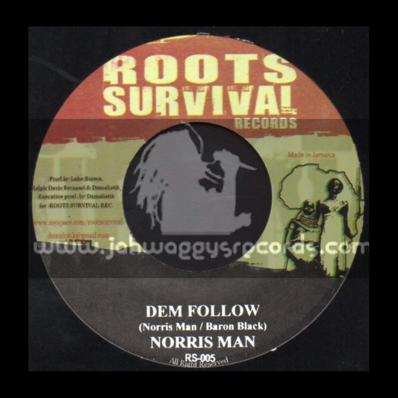 Roots Survival Records-7"-Dem Follow / Norris Man + Stability / Bongo Chilli