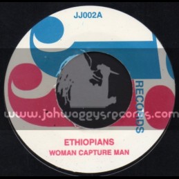 J J Records-7"-Woman Capture Man / Ethiopians + Mix It Up / Kingstonians
