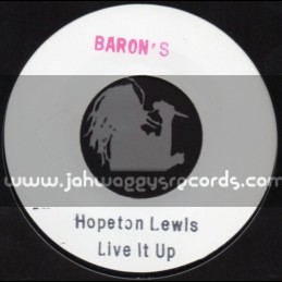 Barons-7"-Live It Up / Hopeton Lewis + Smoking Ska / Baba Brooks