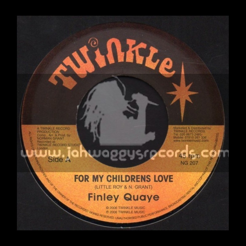 Twinkle-7"-For My Chidrens Love / Finley Quay