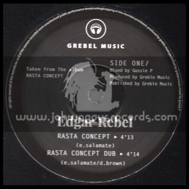 Grebel Music-10"-Rasta Concept + Melting Pot / Edgar Rebel