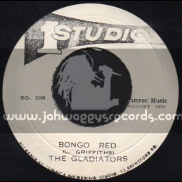 Studio 1-7"-Bongo Red / The Gladiators