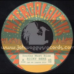 Intergalaktik Sound Records-7"-Youths Must Rise / Ricky Benz