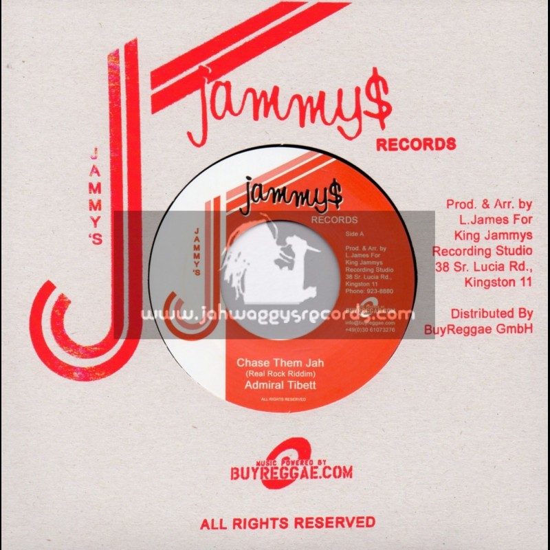 Jammys Records-7"-Chase Them Jah / Admiral Tibett + Serious Thing / Pad Anthony