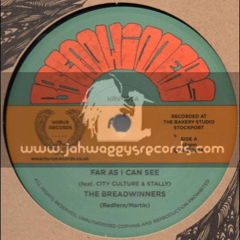 Horus Records-12"-Far As I Can See + Mr Landlord / The Breadwinners