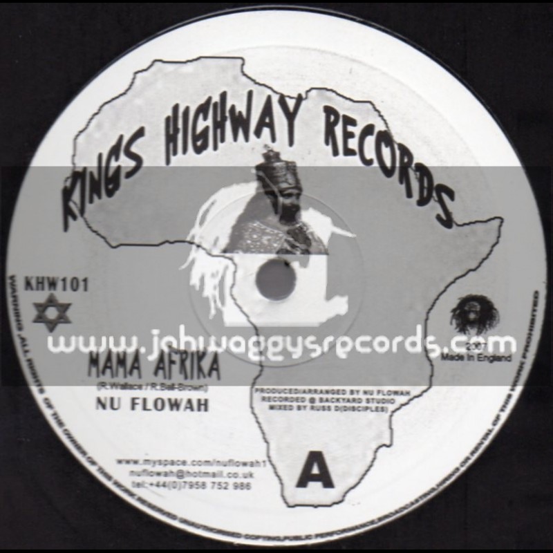 Kings Highway Records-10"-Mama Afrika + Shitstem / Nu Flowah 