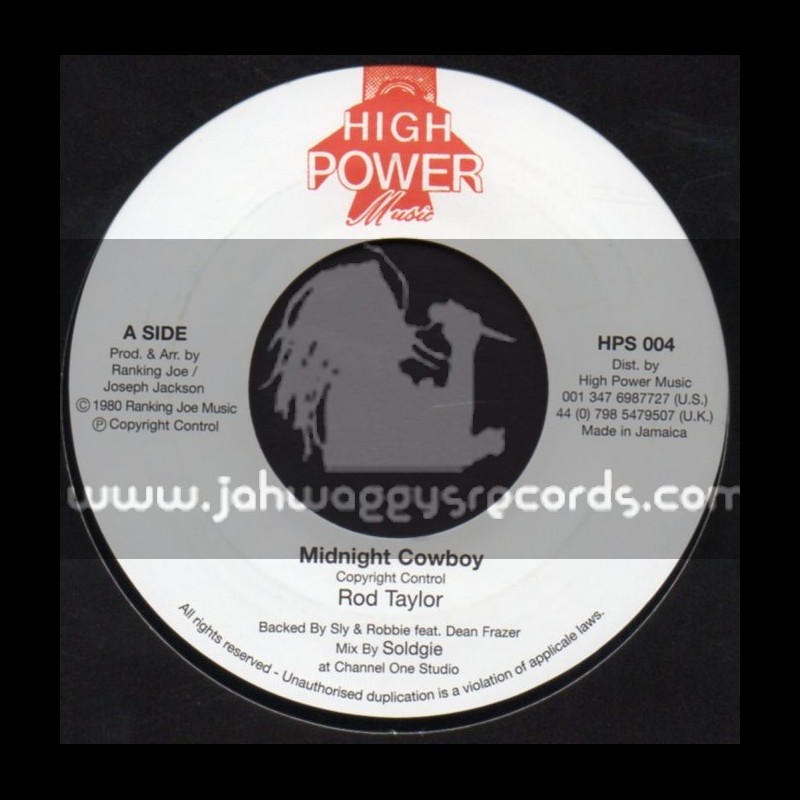 High Power Music-7"-Midnight Cowboy / Rod Taylor
