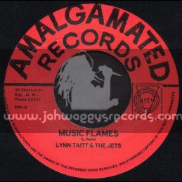 Amalgamated Records-7"-Soul Food / Lee Perry & Lynn Taitt + Music Flames / Lynn Taitt & The Jets