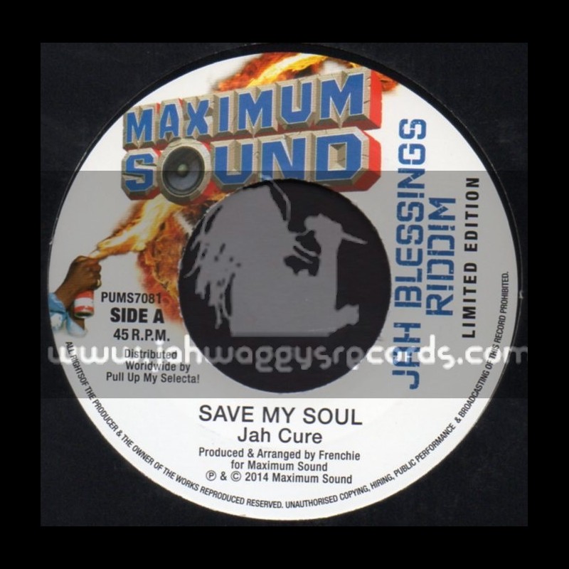 Maximum Sound-7"-Jah Save My Soul / Jah Cure + Go Hard / Loyal Flames