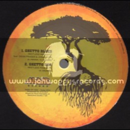 Addis Record-10"-Ghetto Blues + The Riddim The Rebel / Restless Mashaits